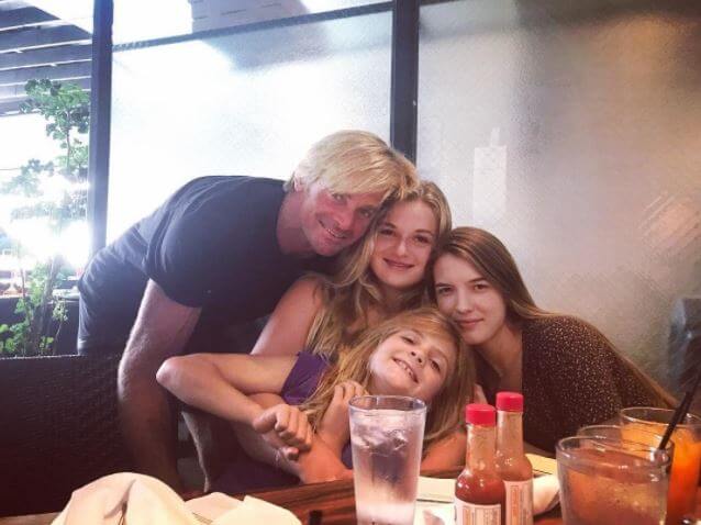 Maria Souza's ex-husband, Laird Hamilton, and children.